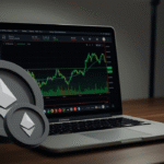 Wykres Ethereum zbliżający się do wybicia z trójkąta technicznego