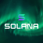 Diagram aktualizacji Alpenglow dla Solana pokazujący wzrost przepustowości do 100 000 TPS i finalizację transakcji w 0,15 sekundy