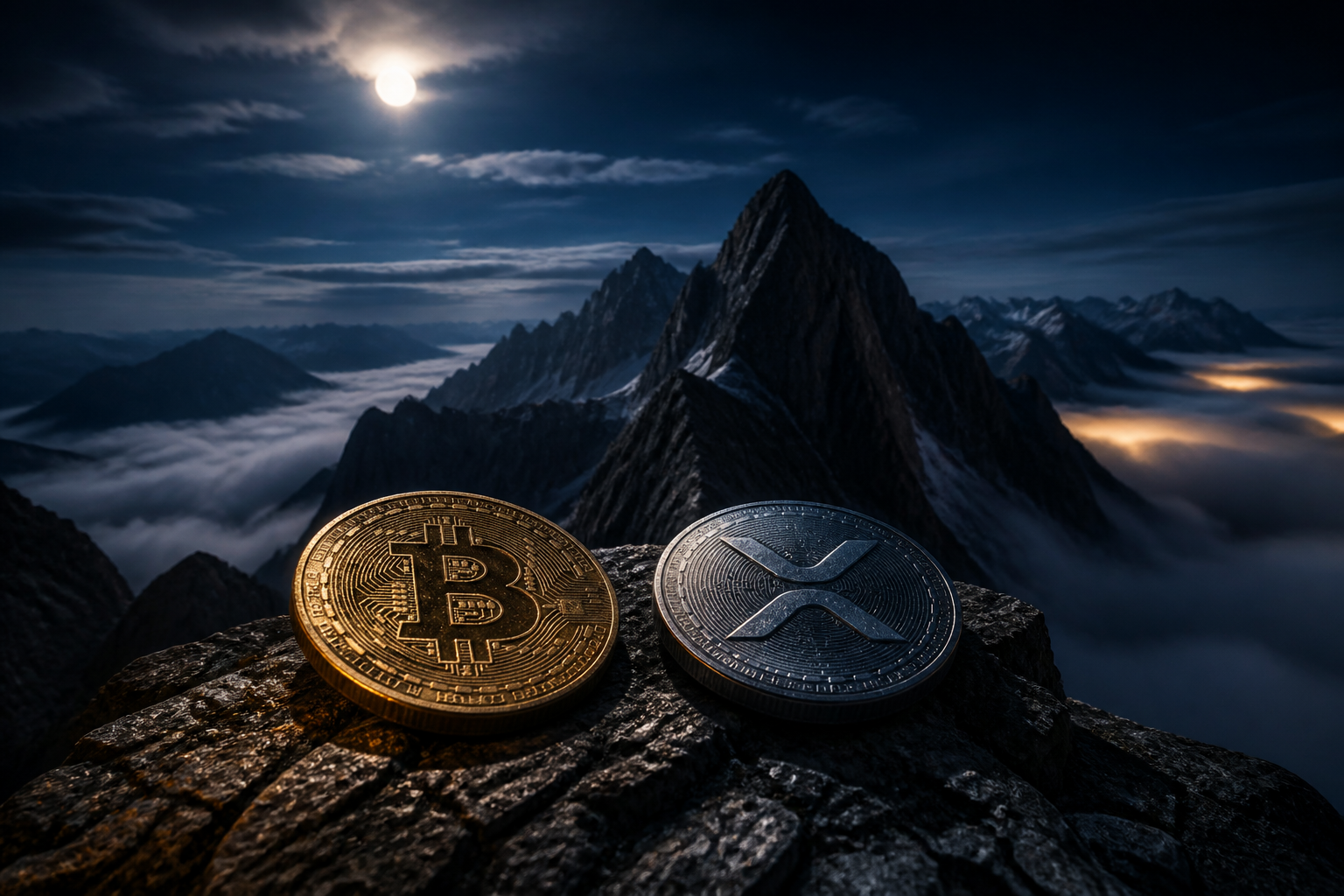Bitcoin i XRP na kluczowym poziomie cenowym – prognozy rynkowe wskazują na nadchodzącą zmienność kursów.