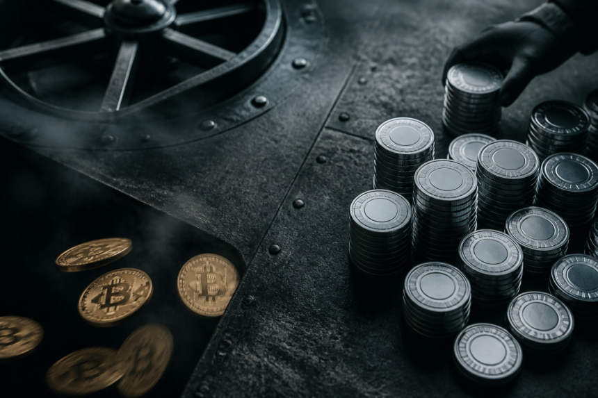 Rekordowy odpływ 40 000 BTC z giełdy Binance zbiega się z masowym napływem kapitału w stablecoinach.